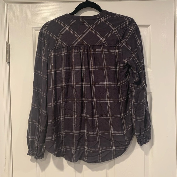 Rails Eloise Button Front Plaid Top - Picture 2 of 5